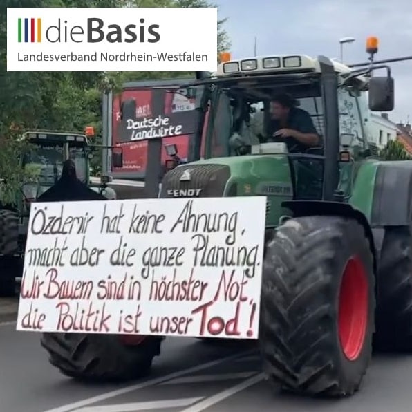 Bauernprotest in Bonn