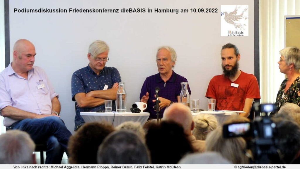 2022 Friedenskonferenz dieBasis in Hamburg
